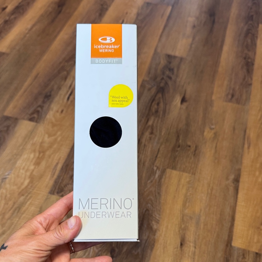 Icebreaker Merino Bodyfit Underwear in Black